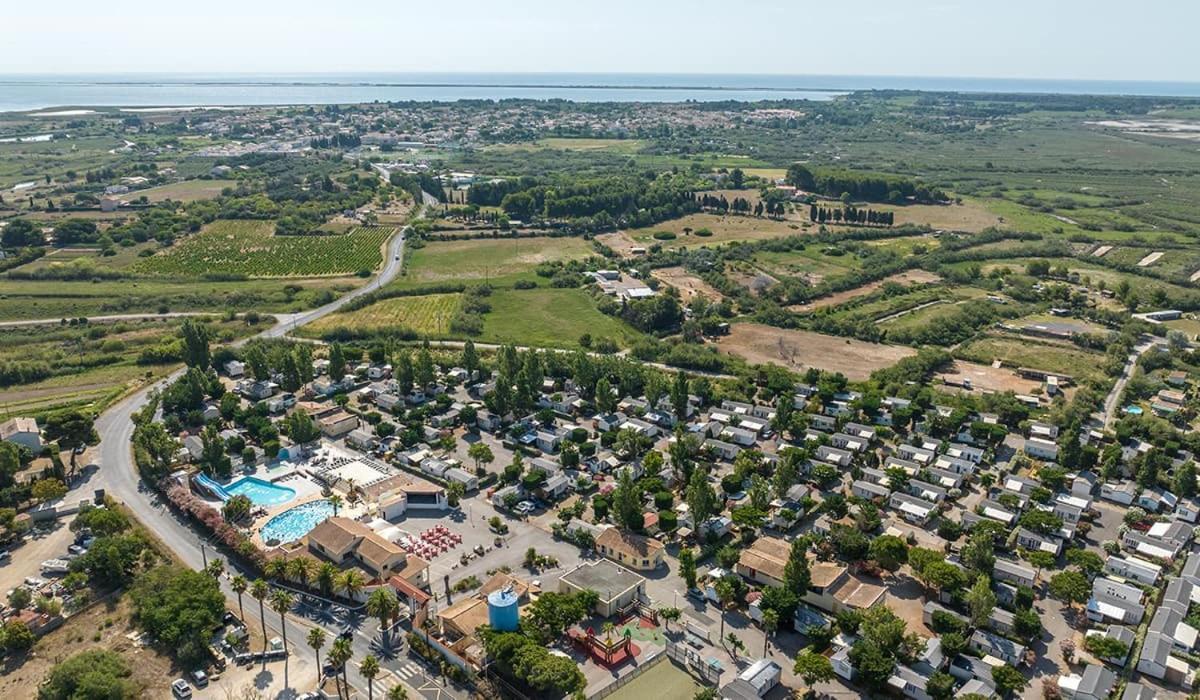 Mobilhome Au Camping Les Salins De La Gardiole Ex Camping Europe Vic-la-Gardiole Exterior foto